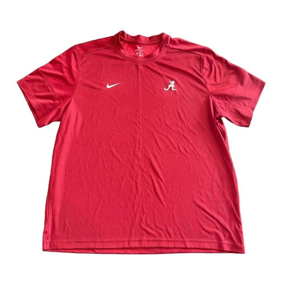 Nike Alabama Crimson Tide Dri-FIT Red Short Sleeve T-Shirt Men's 3XL
